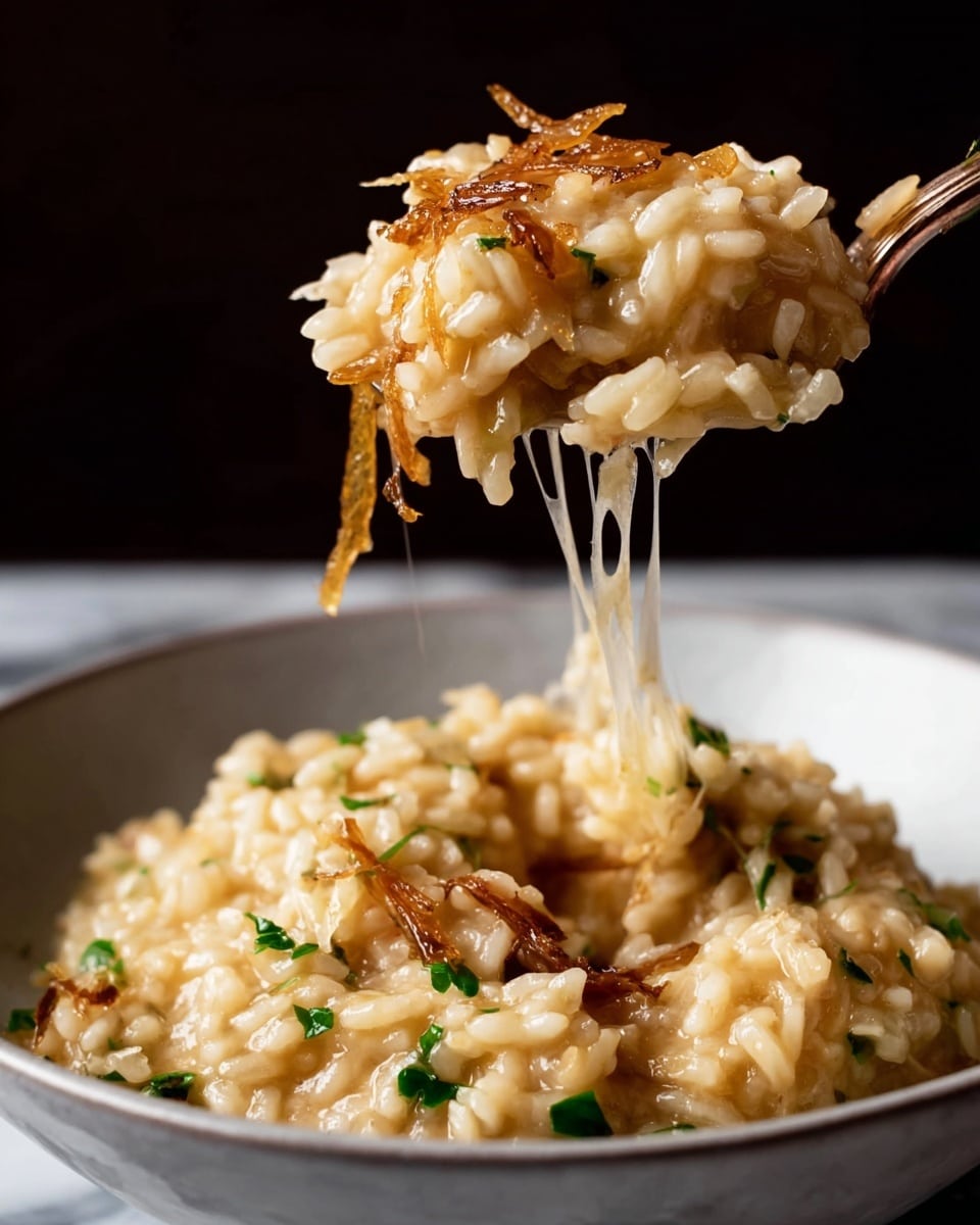 Vegan Caramelised Onion Risotto: Cozy, Creamy Comfort Food