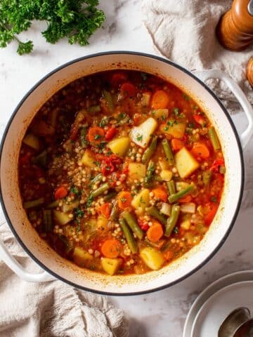 Vegetable Barley Soup Recipe
