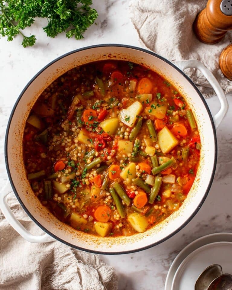 Vegetable Barley Soup Recipe