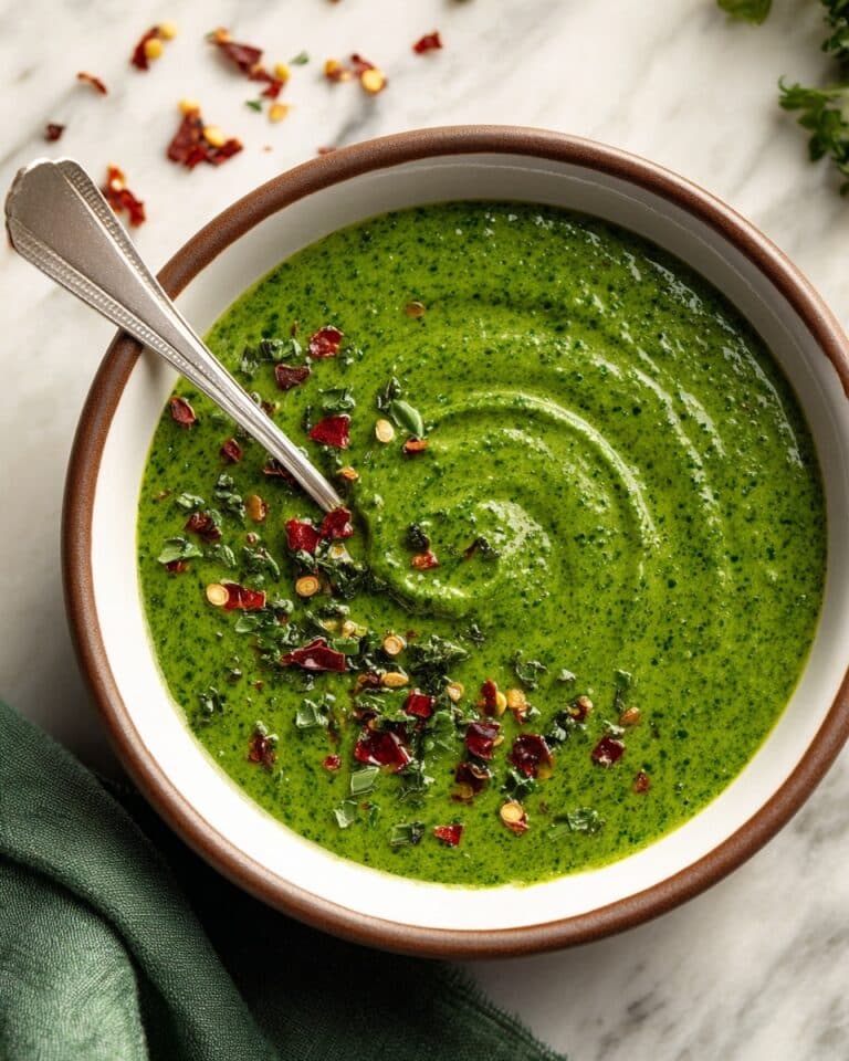 Roasted Poblano Soup with Spinach and Mexican Crema Recipe