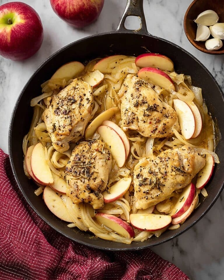 Chicken and Apples Skillet Recipe