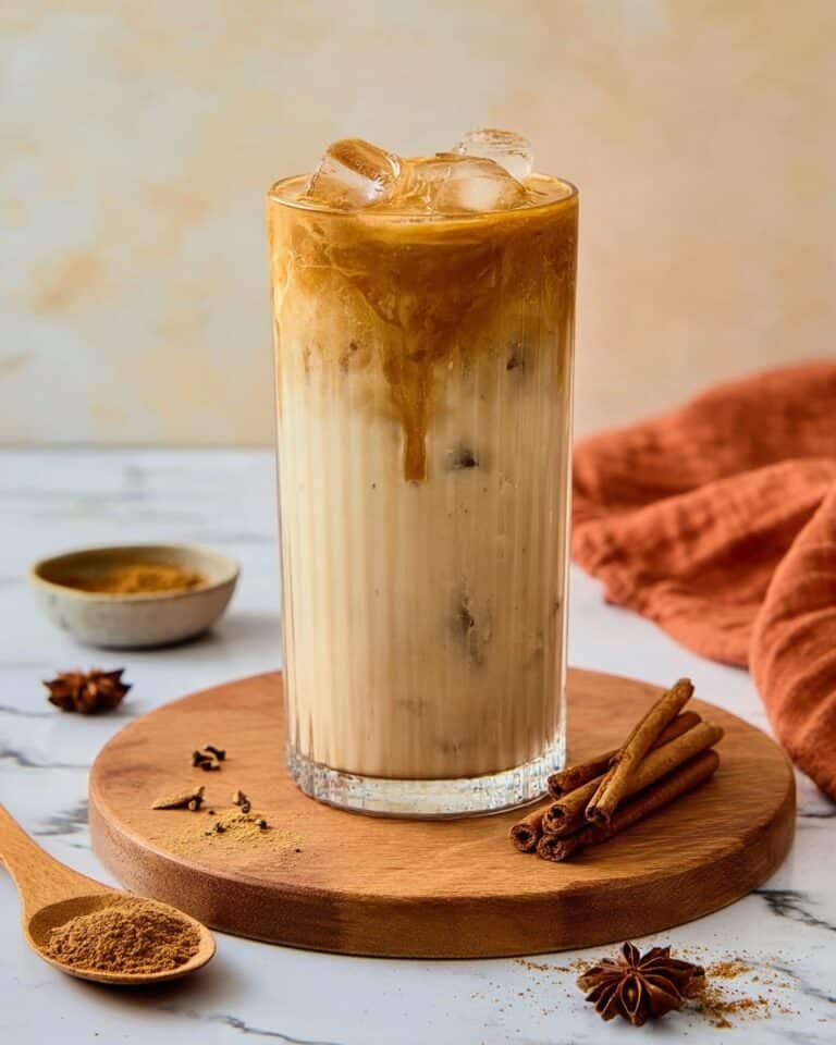 Peanut Butter Iced Latte with Powdered Peanut Butter Recipe